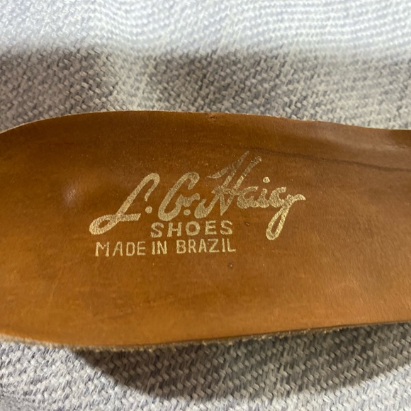 MADE IN BRAZIL-vintage leather high-heeled boots - Picture 5 of 16